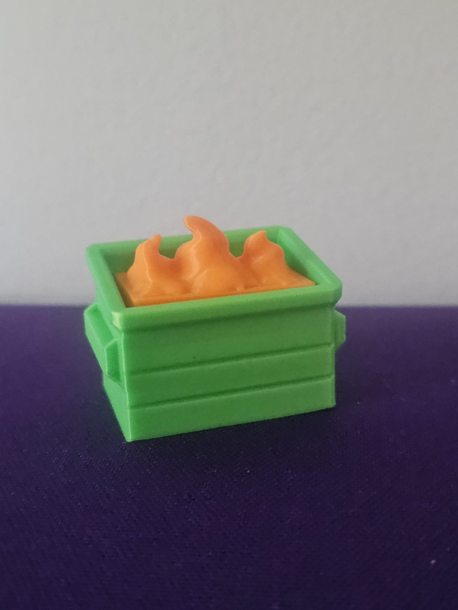 Dumpster Fire - Clicker Fidget