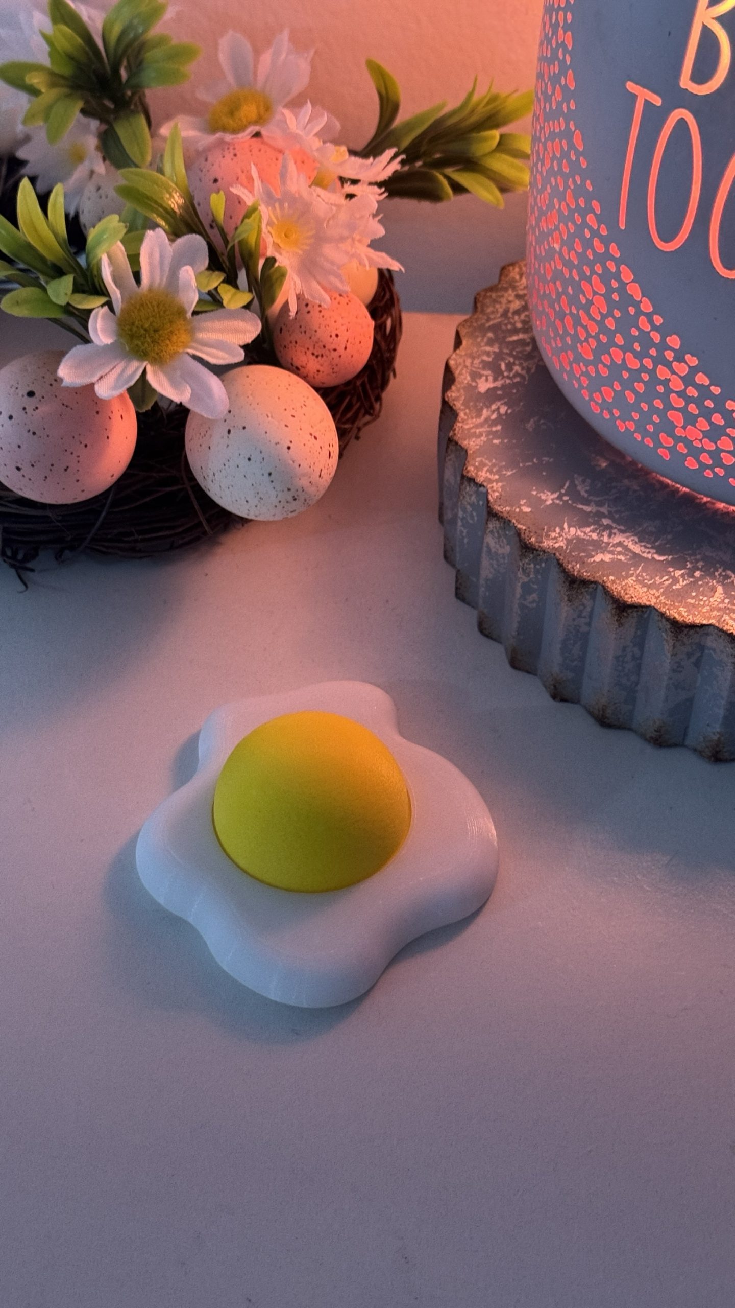 Sunny side up Egg - Clicker Fidget